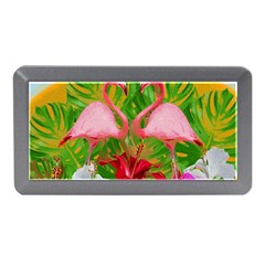 Flamingo Memory Card Reader (mini) by Valentinaart