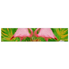 Flamingo Flano Scarf (small) by Valentinaart