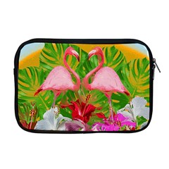 Flamingo Apple Macbook Pro 17  Zipper Case by Valentinaart