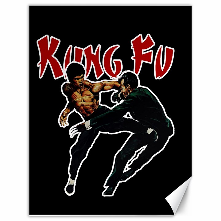 Kung Fu  Canvas 12  x 16  