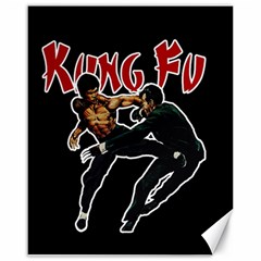 Kung Fu  Canvas 16  X 20   by Valentinaart