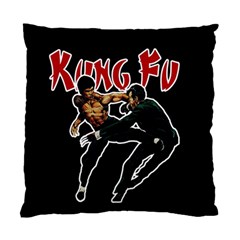 Kung Fu  Standard Cushion Case (two Sides) by Valentinaart