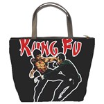 Kung Fu  Bucket Bags Back