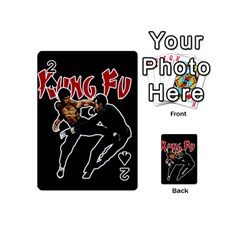 Kung Fu  Playing Cards 54 (mini)  by Valentinaart