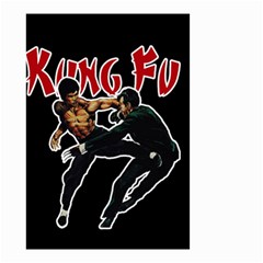 Kung Fu  Small Garden Flag (two Sides) by Valentinaart