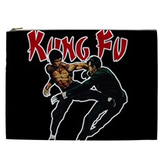 Kung Fu  Cosmetic Bag (xxl)  by Valentinaart