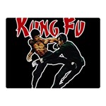 Kung Fu  Double Sided Flano Blanket (Mini)  35 x27  Blanket Front