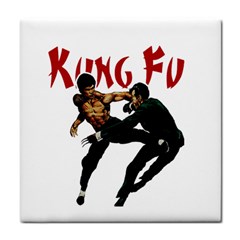 Kung Fu  Tile Coasters by Valentinaart