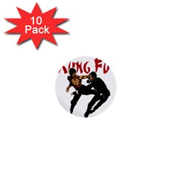 Kung Fu  1  Mini Buttons (10 Pack)  by Valentinaart