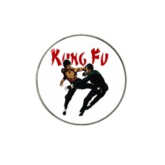 Kung Fu  Hat Clip Ball Marker by Valentinaart