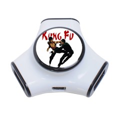 Kung Fu  3-port Usb Hub by Valentinaart