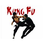 Kung Fu  Double Sided Flano Blanket (Medium)  60 x50  Blanket Front