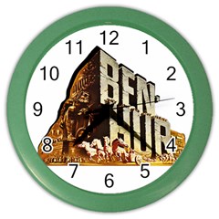 Ben Hur Color Wall Clocks by Valentinaart