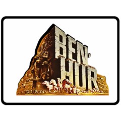 Ben Hur Double Sided Fleece Blanket (large)  by Valentinaart