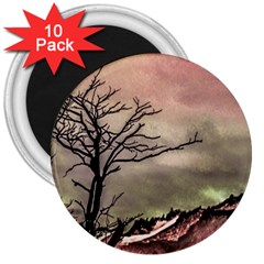 Fantasy Landscape Illustration 3  Magnets (10 Pack)  by dflcprints