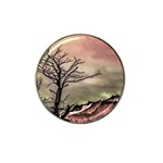 Fantasy Landscape Illustration Hat Clip Ball Marker (4 pack) Front