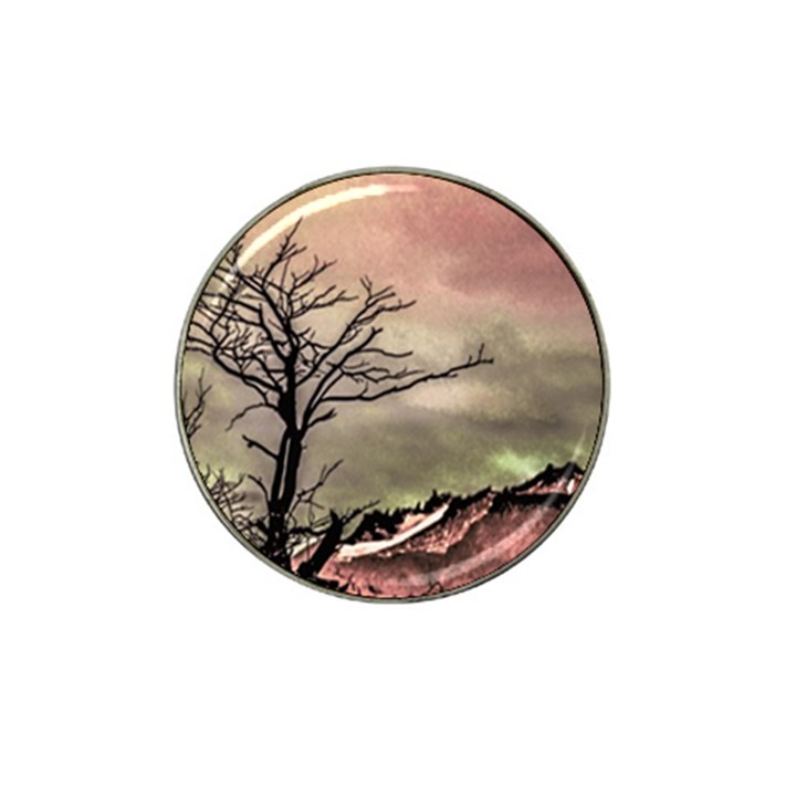 Fantasy Landscape Illustration Hat Clip Ball Marker (4 pack)