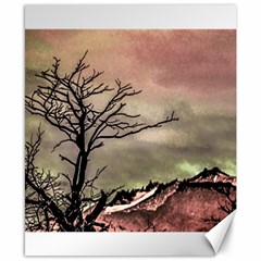 Fantasy Landscape Illustration Canvas 8  X 10  by dflcprints