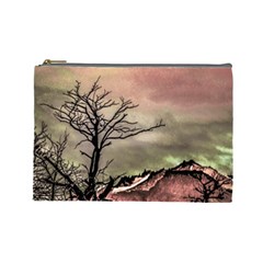 Fantasy Landscape Illustration Cosmetic Bag (large)  by dflcprints