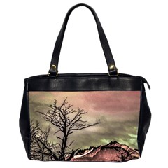 Fantasy Landscape Illustration Office Handbags (2 Sides)  by dflcprints