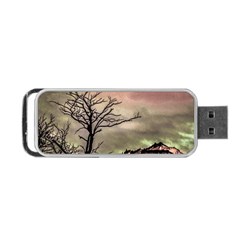 Fantasy Landscape Illustration Portable Usb Flash (one Side) by dflcprints