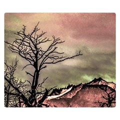 Fantasy Landscape Illustration Double Sided Flano Blanket (small)  by dflcprints