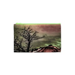 Fantasy Landscape Illustration Cosmetic Bag (xs) by dflcprints