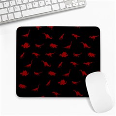 Dinosaurs Pattern Large Mousepads by ValentinaDesign