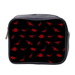 Dinosaurs Pattern Mini Toiletries Bag 2-side by ValentinaDesign