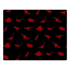 Dinosaurs Pattern Double Sided Flano Blanket (large)  by ValentinaDesign