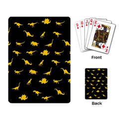 Dinosaurs Pattern Playing Card by ValentinaDesign