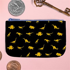 Dinosaurs Pattern Large Coin Purse by ValentinaDesign