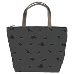 Dinosaurs Pattern Bucket Bags by ValentinaDesign