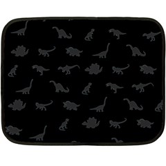 Dinosaurs Pattern Fleece Blanket (mini) by ValentinaDesign