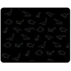 Dinosaurs Pattern Fleece Blanket (medium) 