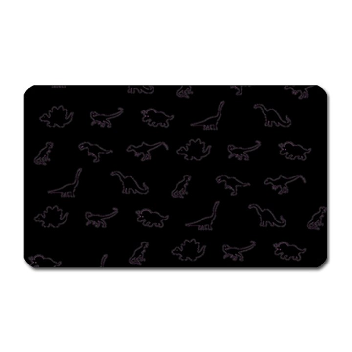 Dinosaurs pattern Magnet (Rectangular)