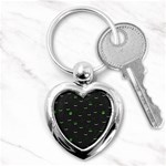 Cactus pattern Key Chains (Heart)  Front