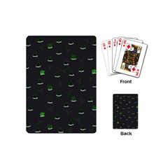 Cactus Pattern Playing Cards (mini)  by ValentinaDesign