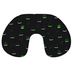 Cactus Pattern Travel Neck Pillows by ValentinaDesign