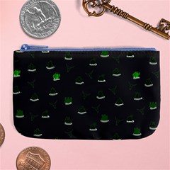 Cactus Pattern Large Coin Purse