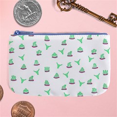 Cactus Pattern Large Coin Purse