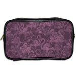 Flamingo pattern Toiletries Bags 2-Side Back