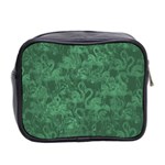 Flamingo pattern Mini Toiletries Bag 2-Side Back