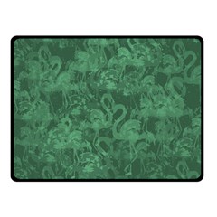 Flamingo Pattern Fleece Blanket (small) by ValentinaDesign