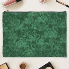 Flamingo Pattern Cosmetic Bag (xxxl)  by ValentinaDesign