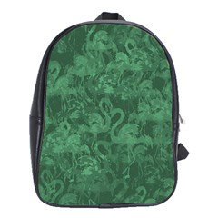 Flamingo Pattern School Bags (xl)  by ValentinaDesign