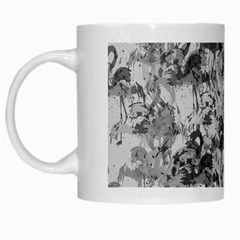 Flamingo Pattern White Mugs by ValentinaDesign