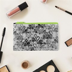 Flamingo Pattern Cosmetic Bag (xs) by ValentinaDesign