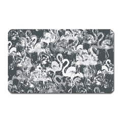 Flamingo Pattern Magnet (rectangular) by ValentinaDesign