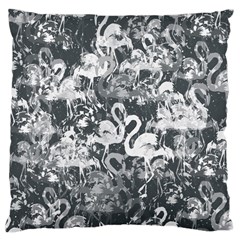 Flamingo Pattern Large Cushion Case (one Side) by ValentinaDesign